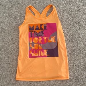 Worn Athletic tank/ brand- all in motion - SIZE M (7/8)